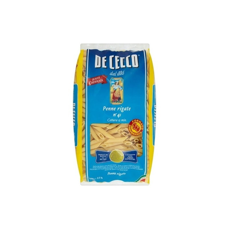 Pasta & Noodles - Pasta Penne Rigate nr.41 De Cecco - 1 kg