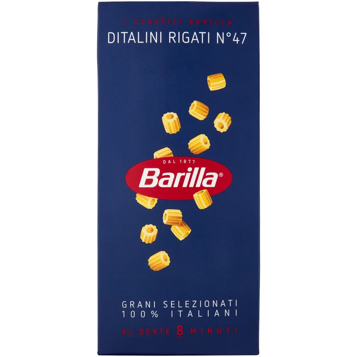 Pasta & Noodles - Paste Barilla, Ditalini rigati nr. 47, 500gr