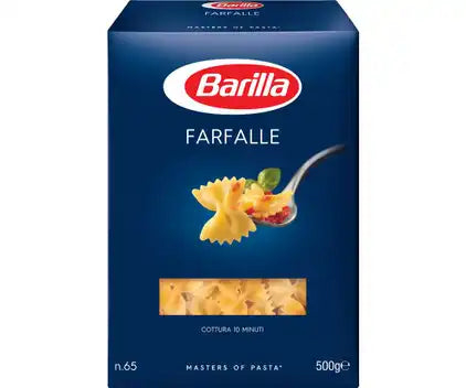 Food Items - Paste Barilla, Farfalle nr. 65, 500gr