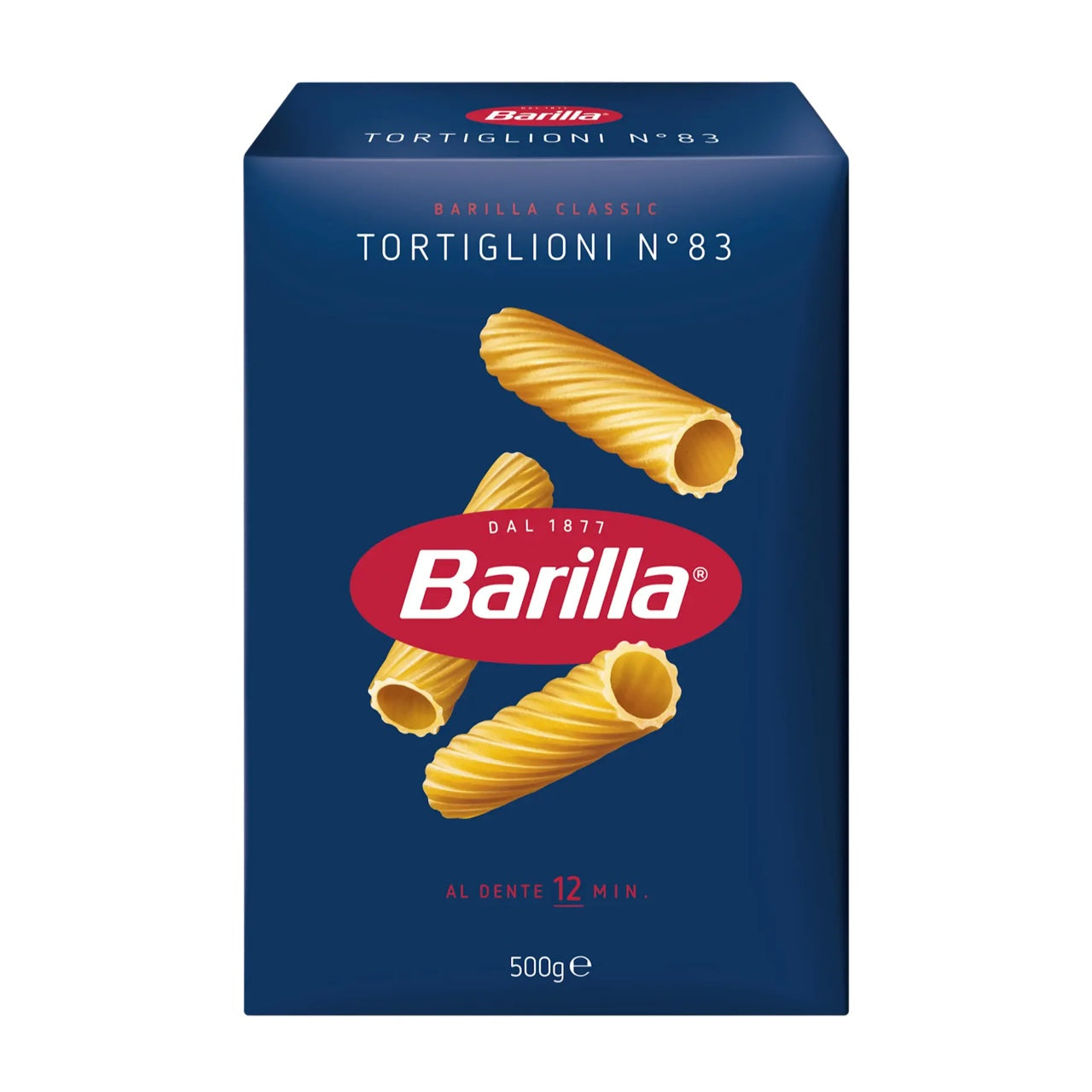 Pasta & Noodles - Paste Barilla, Tortiglioni nr. 83, 500g