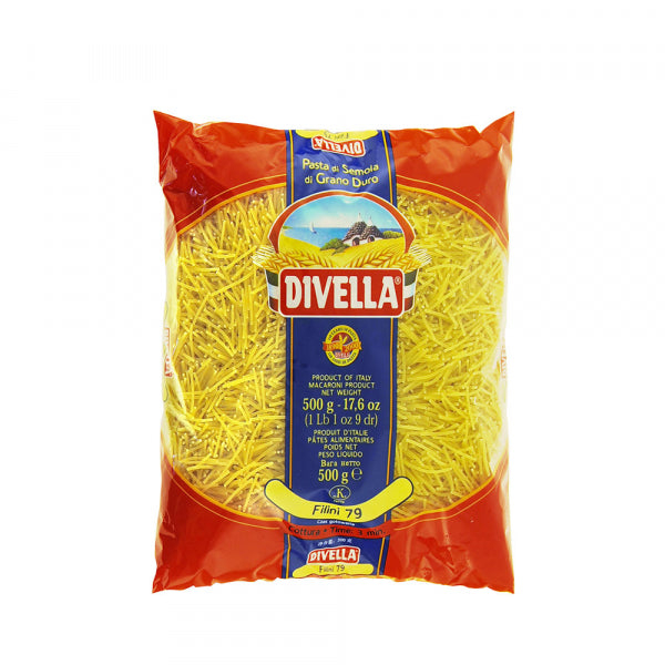 Pasta & Noodles - Paste Divella, Filini nr.79, 500 g