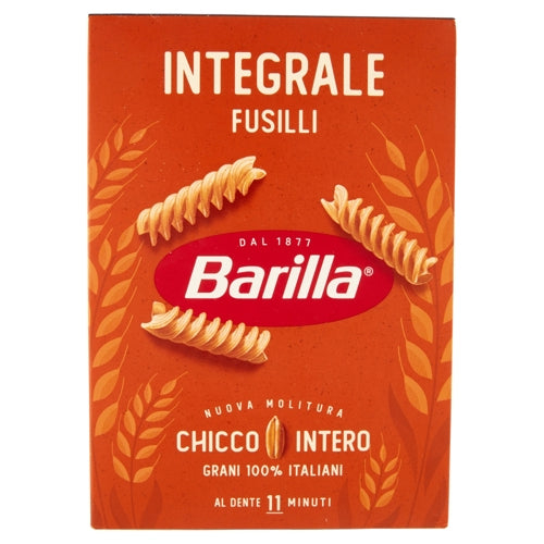 Food, Beverages & Tobacco - Paste Integrale Barilla, Fusilli, 500 g,