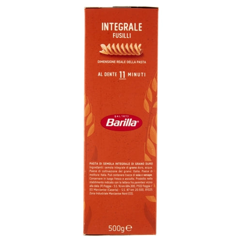 Paste Integrale Barilla, Fusilli, 500 g, [3]
