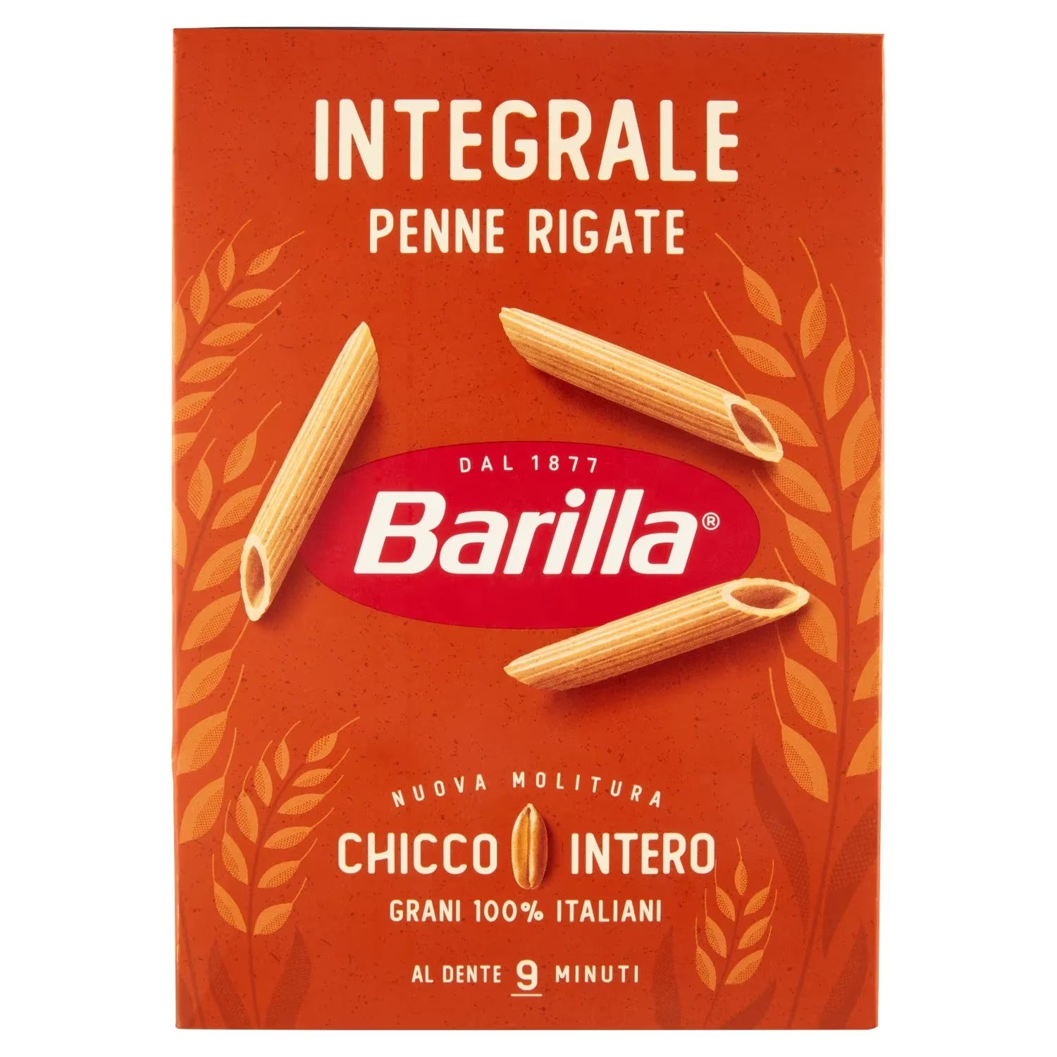 Pasta & Noodles - Paste Integrale Barilla Penne Rigate, 500 g