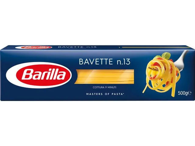 Food, Beverages & Tobacco - Paste lungi bavette n13 Barilla, 500g