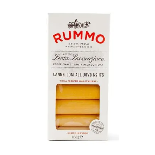 Food, Beverages & Tobacco - Paste Rummo, Cannelloni all Uovo nr. 176, 250gr