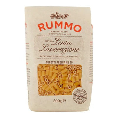 Cooking & Baking Ingredients - Paste Rummo, Tubetti Regina nr. 29, 500gr