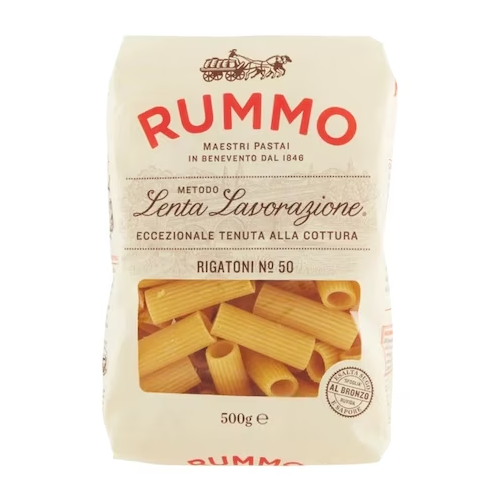 Food, Beverages & Tobacco - Rummo, Rigatoni nr. 50, 500gr