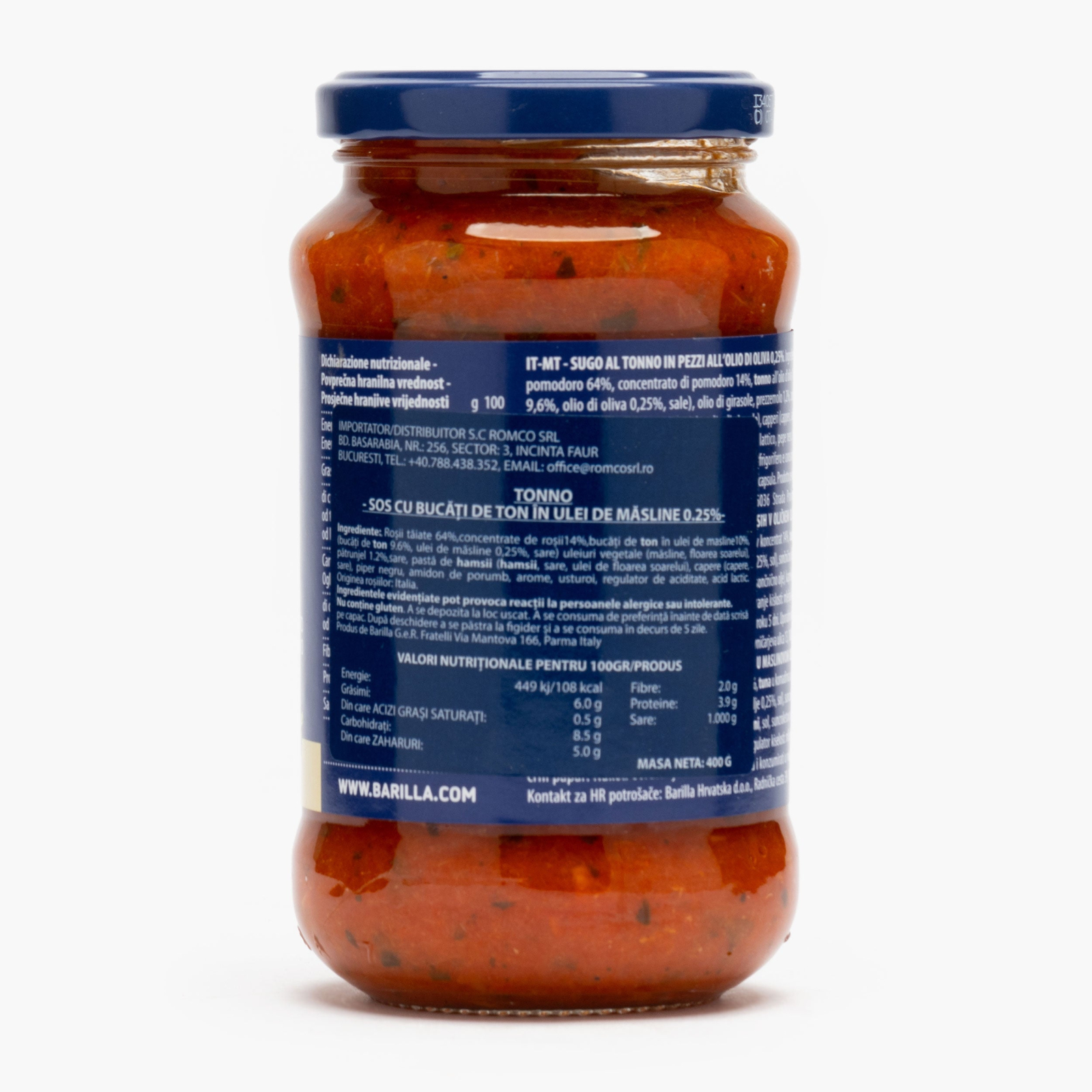 Sos Barilla, Tonno, 400gr [1]