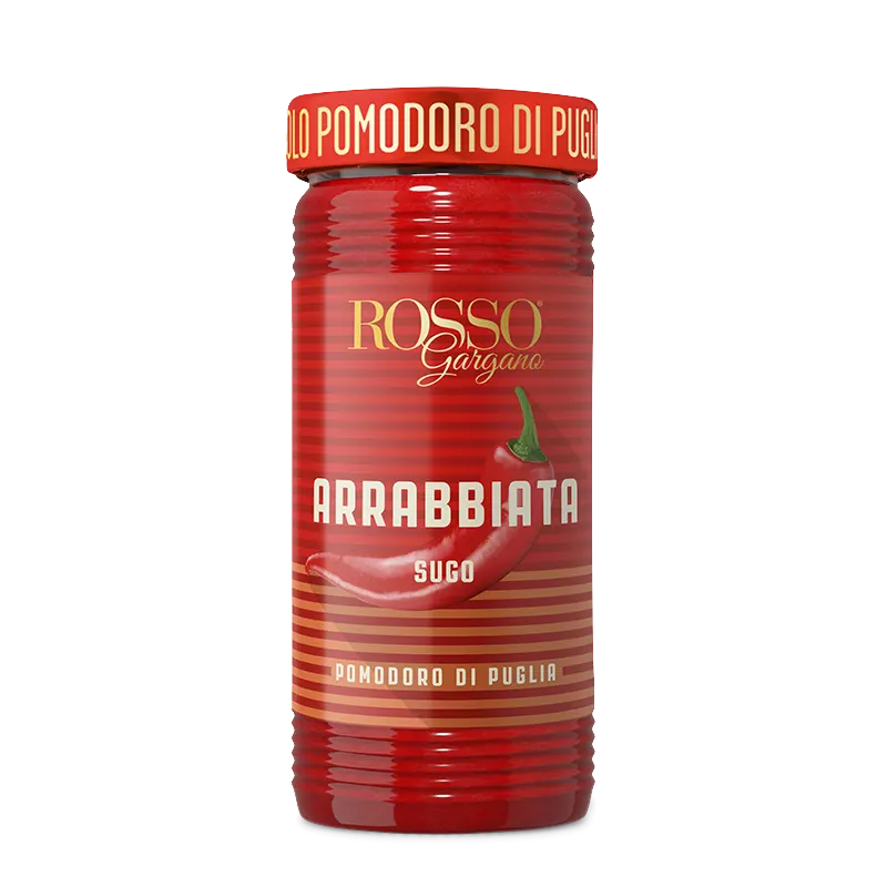 Condiments & Sauces - Sos pentru paste Rosso Gargano, Arrabbiata, 290gr