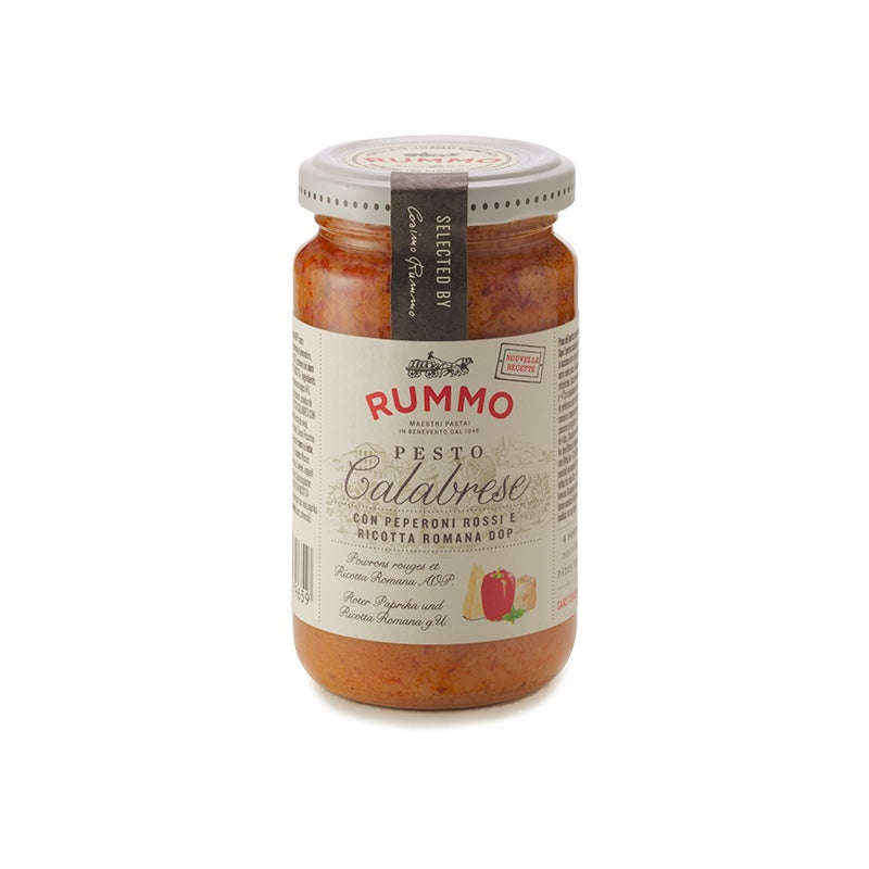 Condiments & Sauces - Sos pentru paste Rummo, Pesto calabrese, 190 g