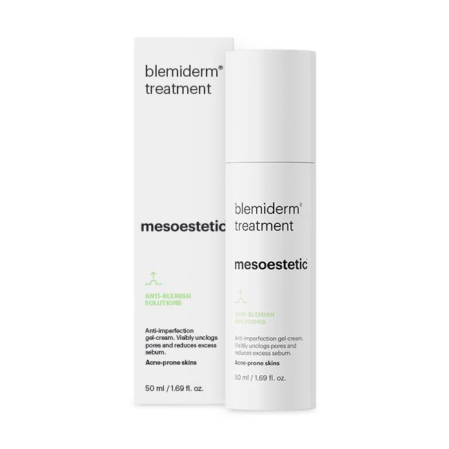 Creme de seara - Blemiderm Treatment Mesoestetic - Crema-Gel de Noapte Pentru Tenul Seboreic 50ml