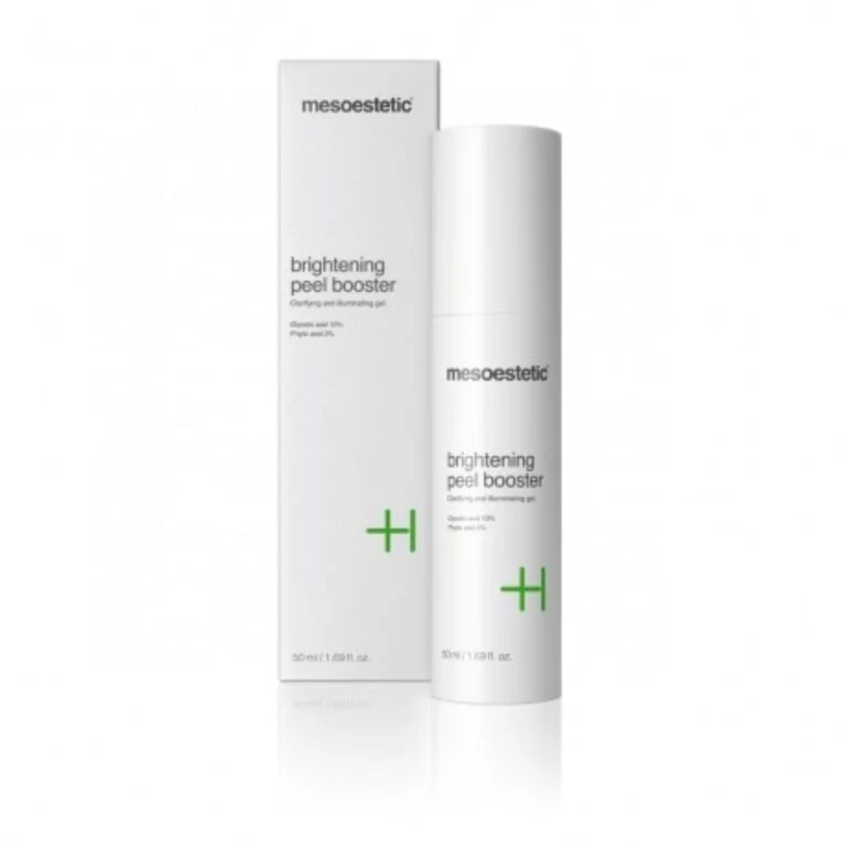 Ten gras acneic - Brightening Peel Booster Mesoestetic - Gel Exfoliere Usoara si Regenerare Pentru Ten Pigmentat 50ml