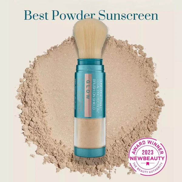 COLORESCIENCE SUNFORGETTABLE TOTAL PROTECTION BRUSH-ON SHIELD GLOW SPF50 4.3g [2]