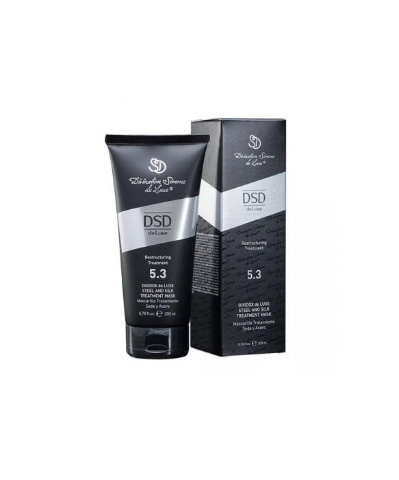 Masca - DSD de Luxe 5.3 Dixidox de Luxe Steel and Silk Treatment Mask Masca Fortificare si Catifelizare 200 ml