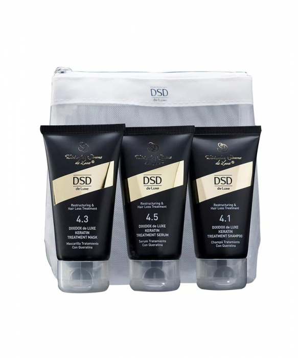 Îngrijire par - DSD de Luxe Travel Set: 4.3 + 4.1 + 4.5 Set de calatorie 3x50ml