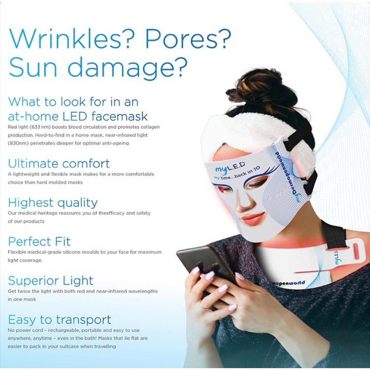 my L.E.D. Face Mask DP Dermaceuticals [1]