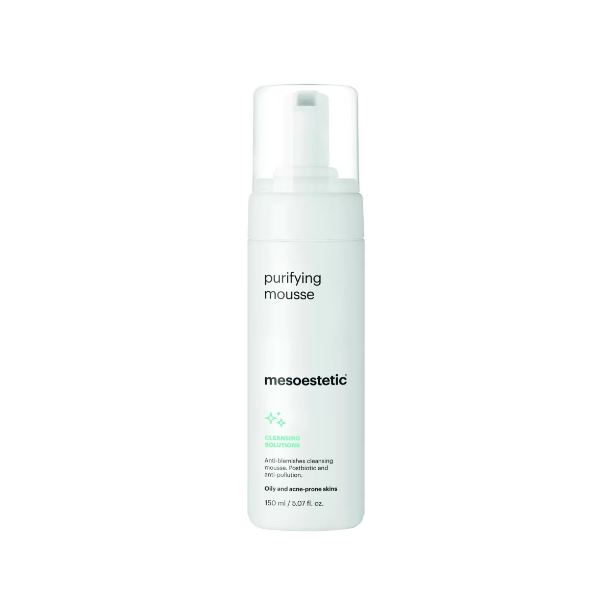 Acnee - Purifying Mousse Mesoestetic – Spuma de curatare ten seboreic acnee 150 ml