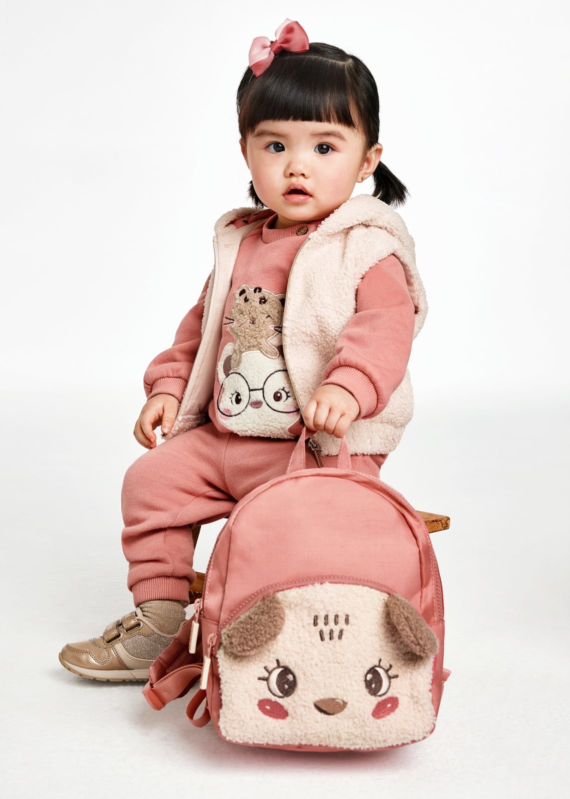 Educatie Gradinita Scoala - Ghiozdan gradinita Ursulet roz- Mayoral