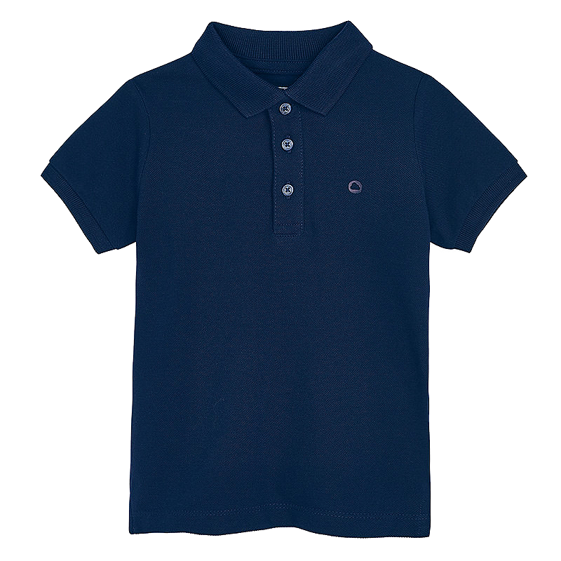 Haine  Incaltaminte Accesorii - Tricou polo clasic cu maneca scurta - Bleumarin  - Mayoral 8 ani